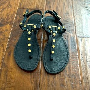 TORY BURCH Studded Accents Flat Sandal